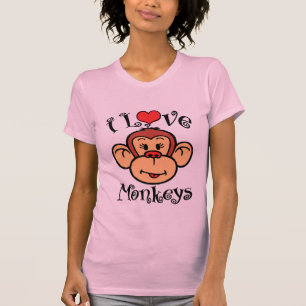 Camiseta Me encantan los monos