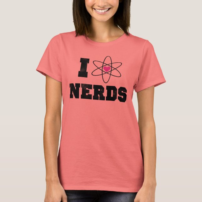 Camiseta Me encantan los nerds (Anverso)