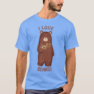 CAMISETA ¡ME ENCANTAN LOS OSOS!