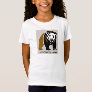 Camiseta Me encantan los OSOS GRIZADOS - Amante de los anim
