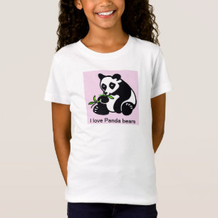 Camiseta Me encantan los OSOS PANDA - Amante de los animale