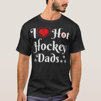 Camiseta Me encantan los papás de hockey sobre hierba los a
