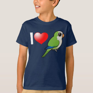 Camiseta Me encantan los Parakeets Monk