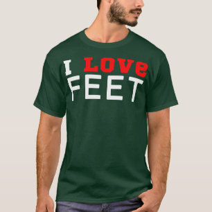 Camiseta Me encantan los pies
