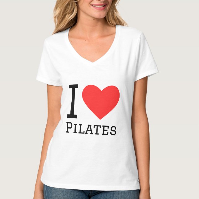 Camiseta Me encantan los pilates (Anverso)