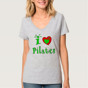 Camiseta Me encantan los Pilates - Las mujeres son los pila