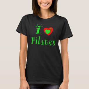 Camiseta Me encantan los Pilates - Las mujeres son los pila