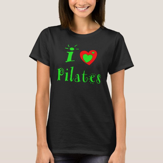 Camiseta Me encantan los Pilates - Las mujeres son los pila (Anverso)