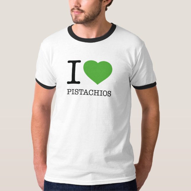CAMISETA ME ENCANTAN LOS PISTACHIOS (Anverso)