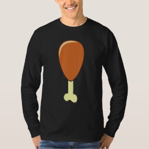 Camiseta Me Encantan Los Pollos Especialmente Cuando Se Frí