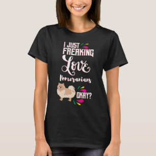 Camiseta ¿Me Encantan Los Pomeranianos?