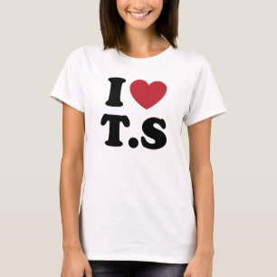 Camiseta Me Encantan Los Que Corazón T.S