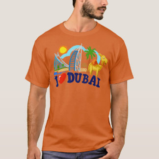 Camiseta Me encantan los rascacielos de los Emiratos Árabes