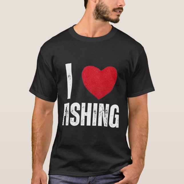 Camiseta Me Encantan Los Regalos De Pesca Para Los Niños Qu (Anverso)