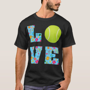 Camiseta Me encantan los regalos florales de los aficionado
