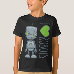 Camiseta Me encantan los robots