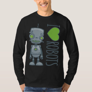 Camiseta Me encantan los robots
