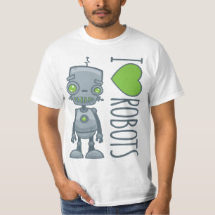 Camiseta Me encantan los robots