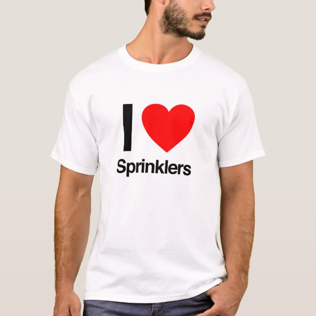 Camiseta me encantan los rociadores (Anverso)