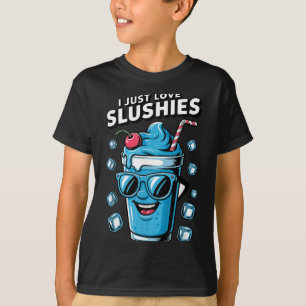 Camiseta Me encantan los Slushies Bebida refrescante divert