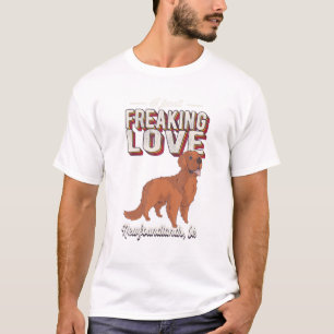 Camiseta Me Encantan Los Terranova, Ok, Viñeta De Perro.