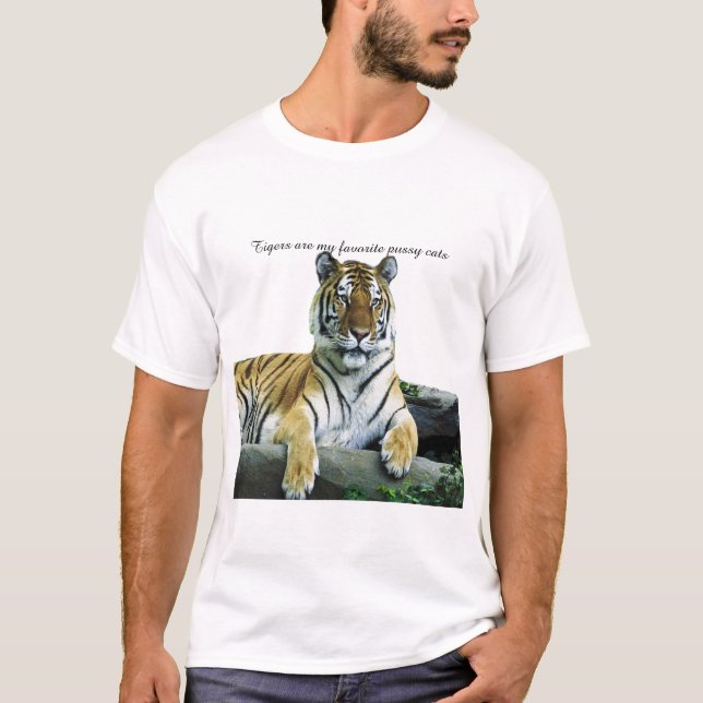 Camiseta Me encantan los Tigres (Anverso)