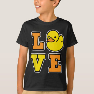 Camiseta Me encantan los túmulos de goma para los hombres y