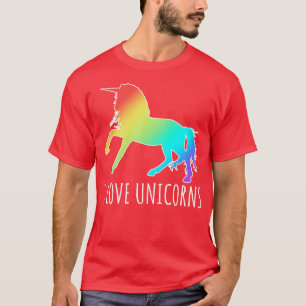 CAMISETA ME ENCANTAN LOS UNICORNS