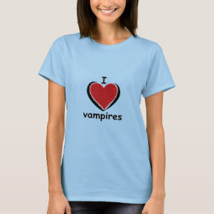 CAMISETA ME ENCANTAN LOS VAMPIRES