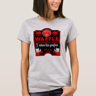 Camiseta Me encantan los Waffles