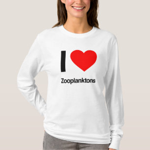 Camiseta me encantan los zooplanktons