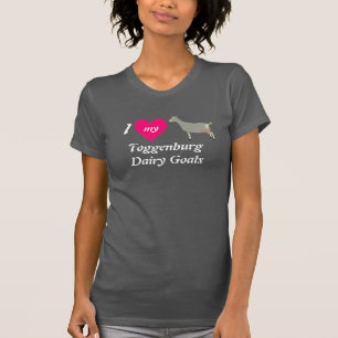 Camiseta Me encantan mis cabras lecheras togolesas