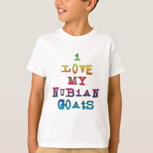 Camiseta Me encantan mis cabras nubias