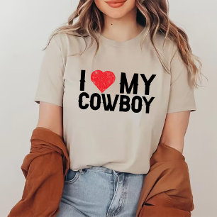Camiseta Me encantan mis chicas de paisajes occidentales de