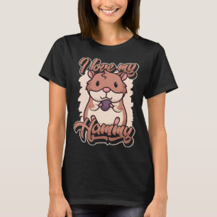 Camiseta Me encantan mis jamones dorados de Hammy Dwarm Syr