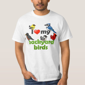 Camiseta Me encantan mis pájaros traseros