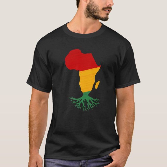Camiseta Me Encantan Mis Raíces De Nuevo Poderoso Orgullo D (Anverso)