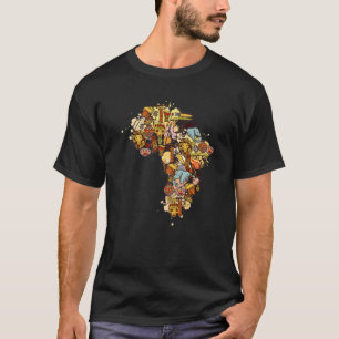 Camiseta Me Encantan Mis Raíces De Nuevo Poderoso Orgullo D