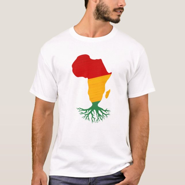 Camiseta Me Encantan Mis Raíces De Nuevo Poderoso Orgullo D (Anverso)