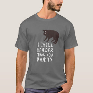 Camiseta Me Encantaré Más Que Tu Fiesta - Gato Divertido