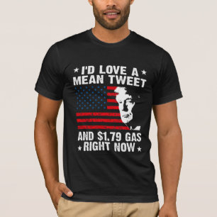 Camiseta Me encantaría un tuit malo, a favor de Trump cont