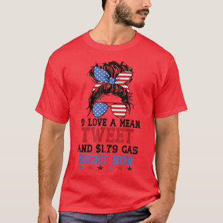 Camiseta Me encantaría un tuit malo y uno