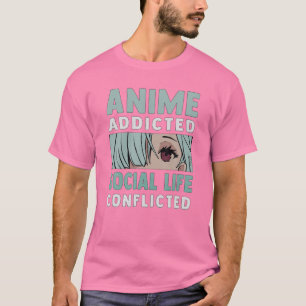 Camiseta Me Encanto Anime Y Takoyaki - Kawaii Otaku - Mamáe