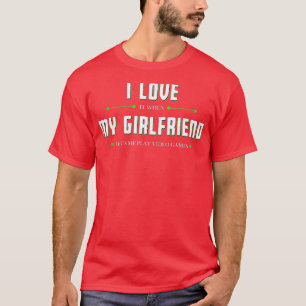 Camiseta Me Encanto Cuando Mi Novia Me Deja Jugar A Video G