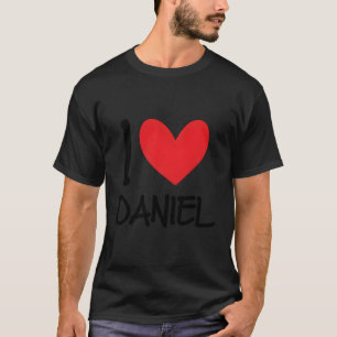 Camiseta Me Encanto Daniel Nombre Personalizado Tipo Bff Am