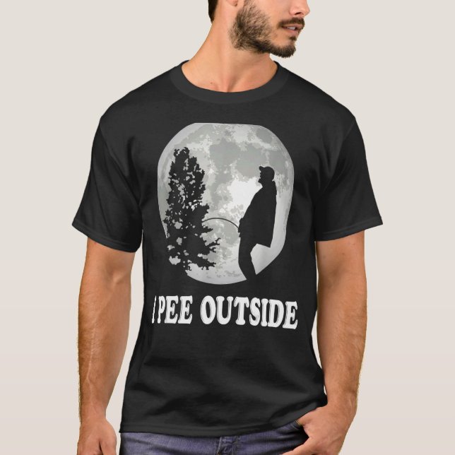 Camiseta Me Encanto De Ir A Camping Fuera (Anverso)