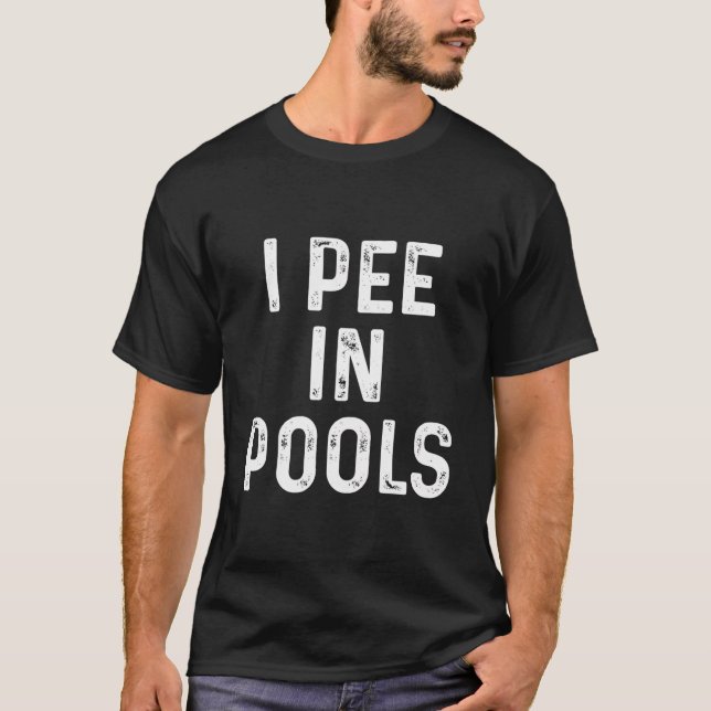 Camiseta Me Encanto De Las Piscinas (Anverso)