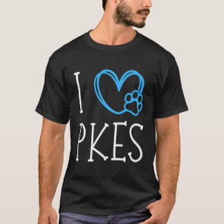 Camiseta Me Encanto De Los Pkes Gris Negra Y Oscuro
