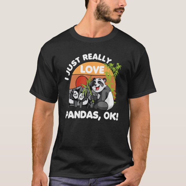 Camiseta Me Encanto De Verdad Pandas Ok Alquiler De Oso Ani (Anverso)