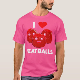 Camiseta Me Encanto El Foco De Bolas De Carne Maker Chef Lo